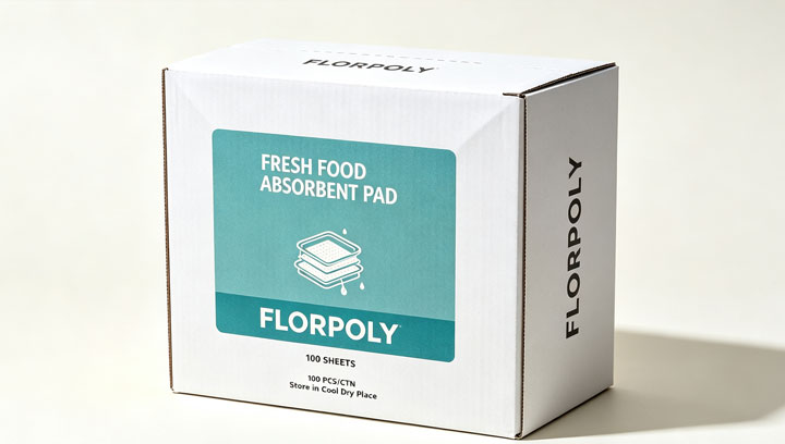 1000 Pcs/Box Fresh Food SAP Absorbent Pad